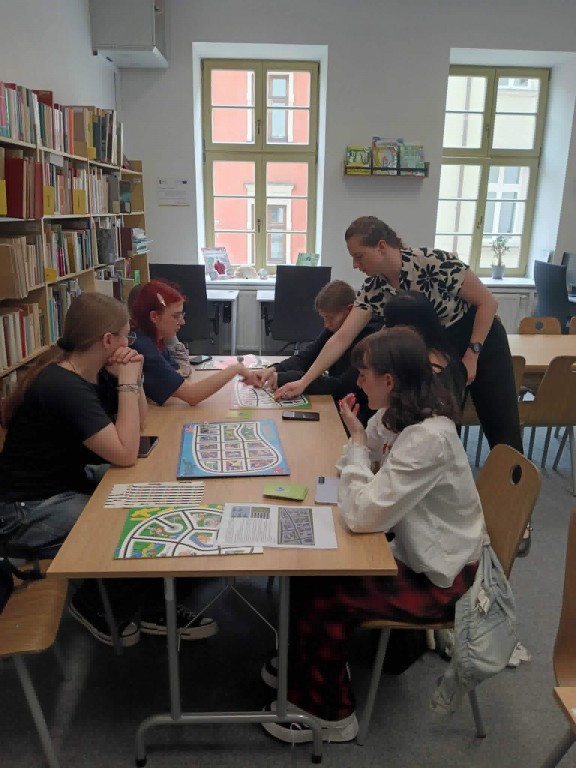 Zajęcia w bibliotece