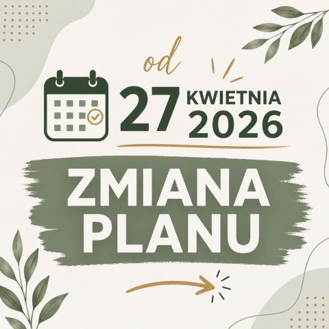 zmiana planu